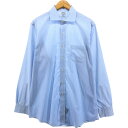 古着 ブルックスブラザーズ Brooks Brothers Est.1818 ワイドカラー 長袖 コットンチェックシャツ メンズL相当 /eaa566045 【...