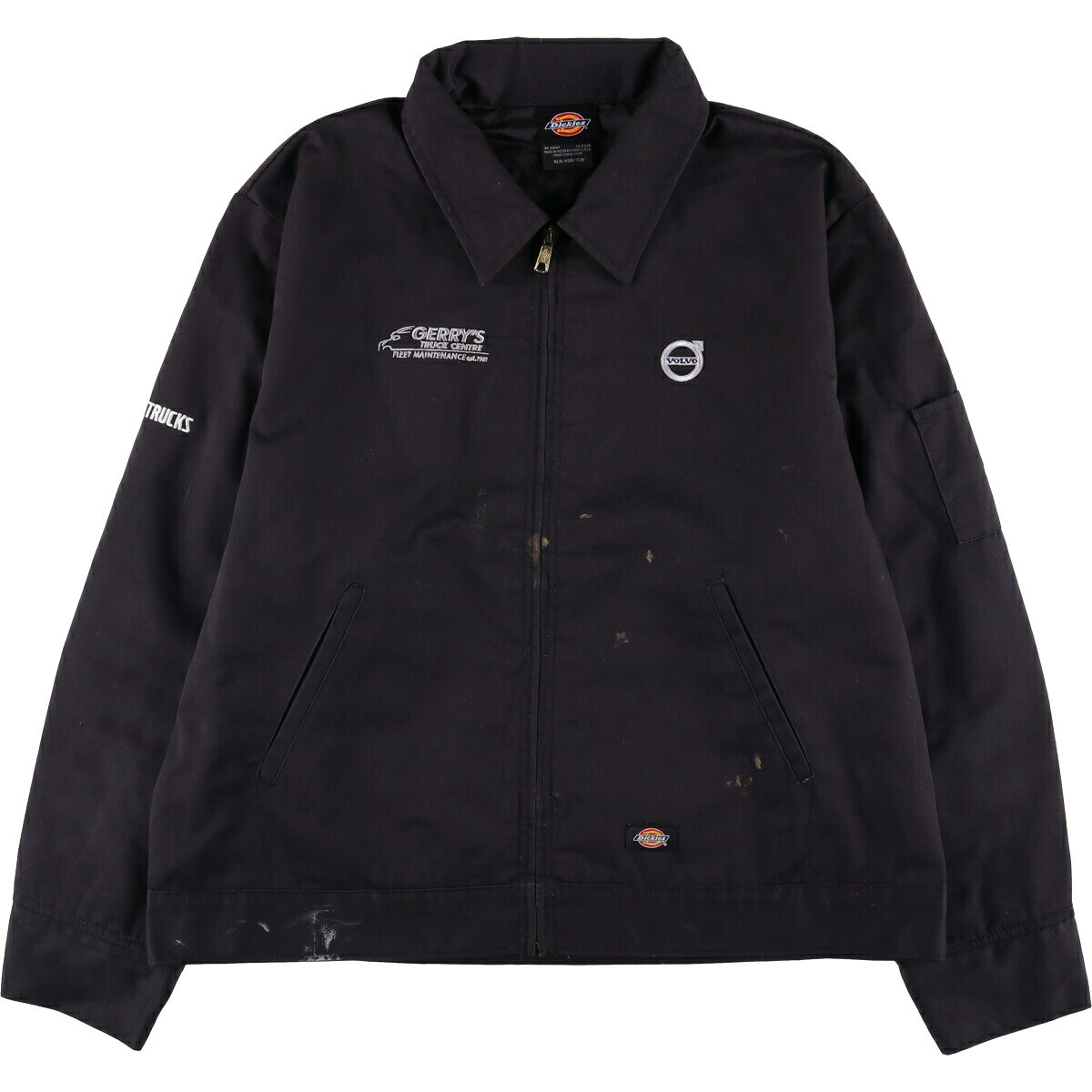 古着 ディッキーズ Dickies VOLVO ボルボ 中綿入り ワークジャケット メンズXL相当 /eaa566303 【中古..
