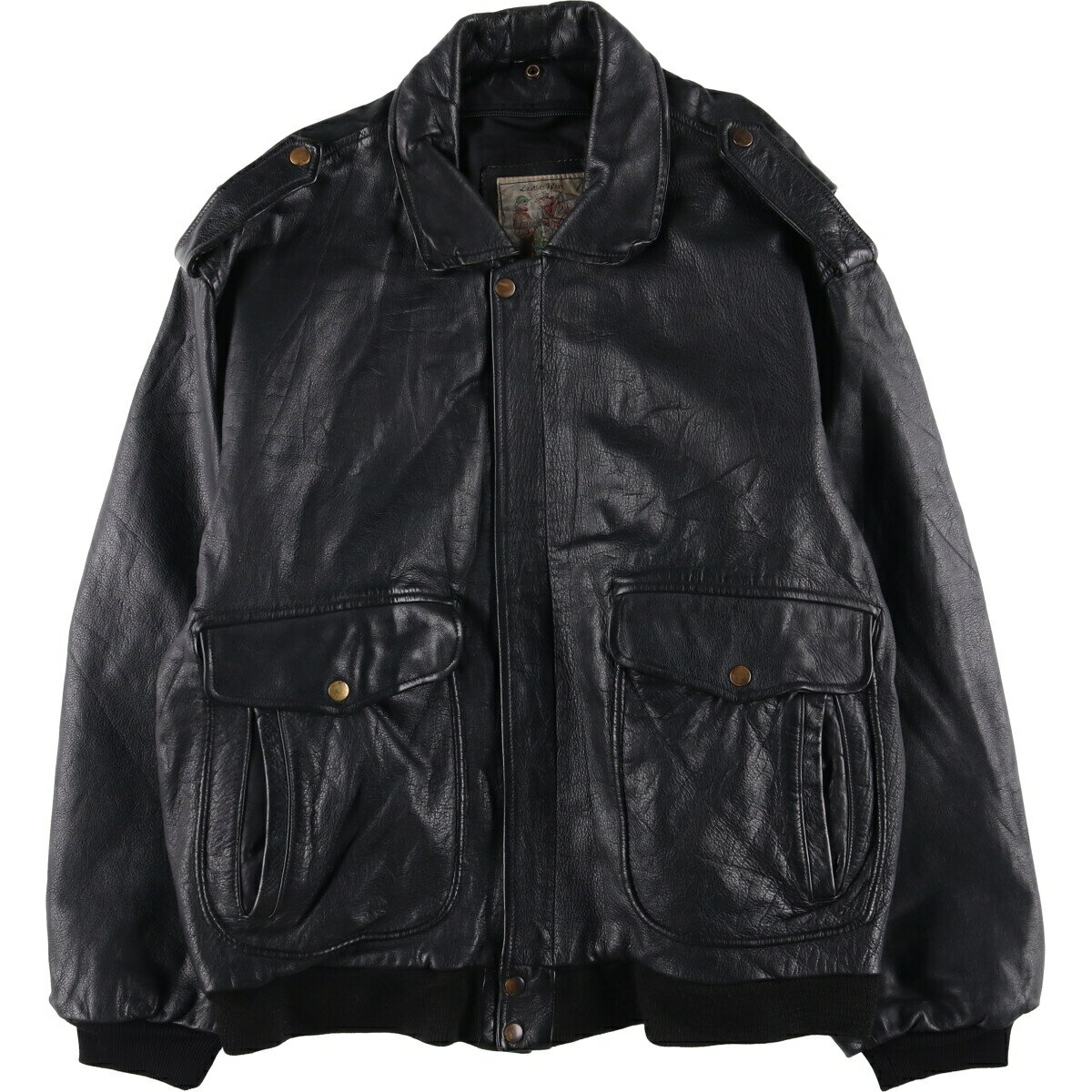古着 Konely Cuir A-2タイプ レザーフライトジャケット メンズL相当 /eaa566360 【中古】 【251117】