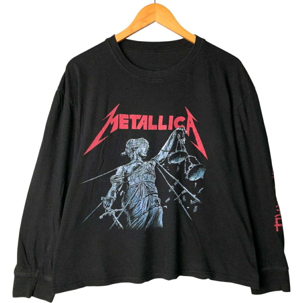 古着 METALLICA メタリカ ロンT バンドTシャツ バンT メンズM相当 /eaa566485 【中古】 【250808】 【ss2601_10】