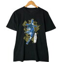 古着 NARUTO ナルト疾風伝 うちはサスケ アニメ キャラクタープリントTシャツ メンズM相当 /eaa566514 【中古】 【250706】