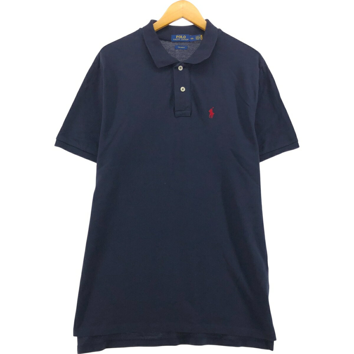 古着 ラルフローレン Ralph Lauren POLO RALPH LAUREN CUSTOM FIT 半袖 ポロシャツ メンズXXL相当 /eaa..