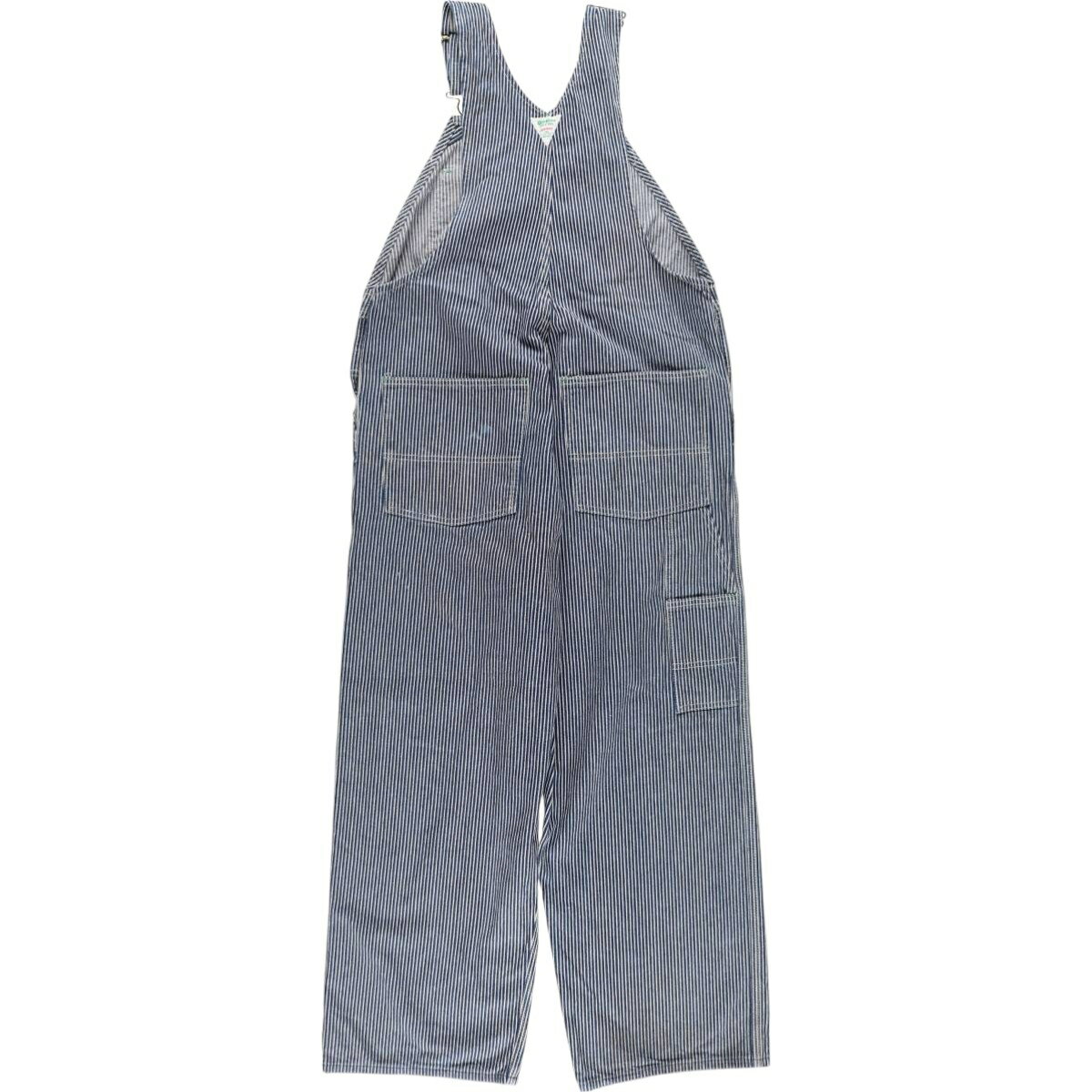 古着 60~70'S オシュコシュ Osh kosh ストライプ柄 ヒッコリーストライプ オーバーオール USA製 メンズw39相当 ヴィンテージ /eaa566619 【中古】 【250713】