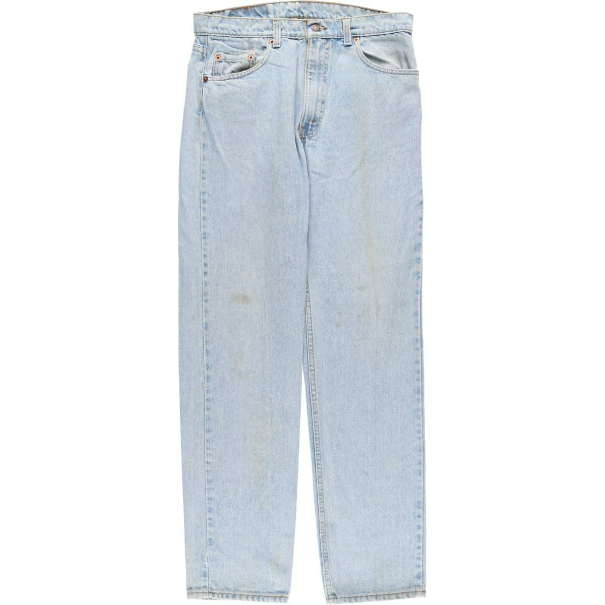 古着 90'S リーバイス Levi's 505 REGULAR FIT STRAIGHT LEG テーパードデニムパンツ USA製 メンズw33相当 ヴィンテージ /eaa566626 【中古】 【250713】 【SS2603_10】 ブルー系 春夏秋冬