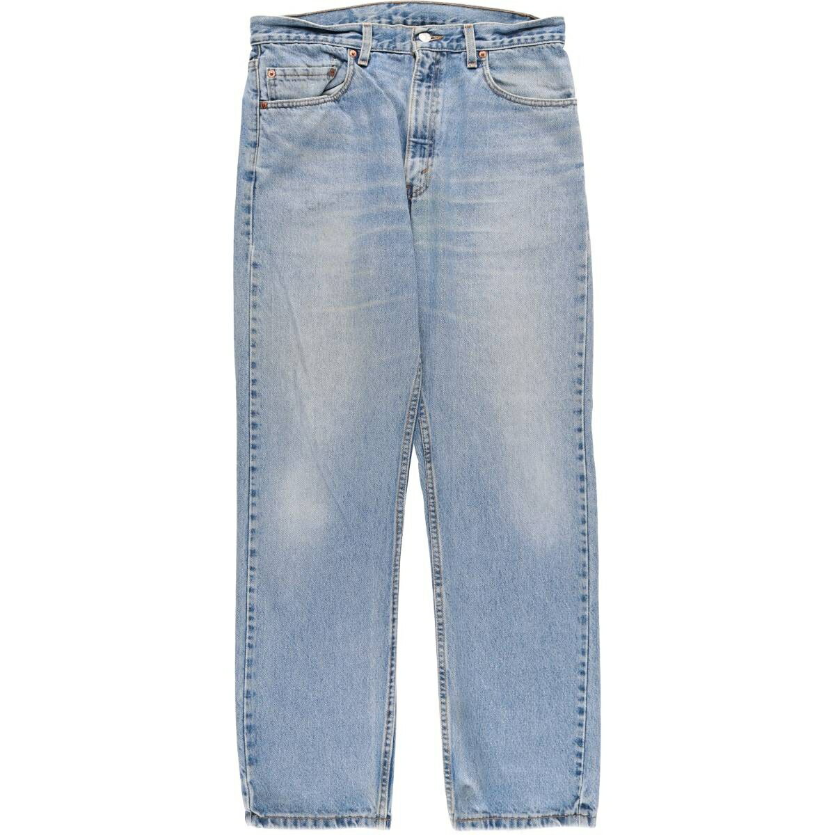 古着 00'S リーバイス Levi's 505 REGULAR FIT STRAIGHT LEG テーパードデニムパンツ USA製 メンズw34相当 /eaa566628 【中古】 【250713】 【SS2603_30】 ブルー系 春夏秋冬