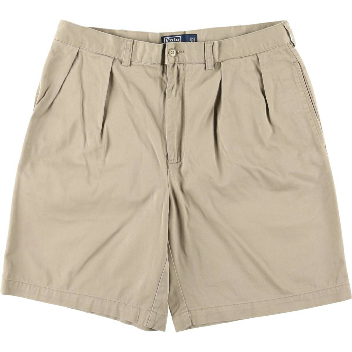 古着 ラルフローレン Ralph Lauren POLO by Ralph Lauren TYLER SHORT ツータック チノショーツ ショートパンツ メンズw34相当 /eaa566694 【中古】 【250715】