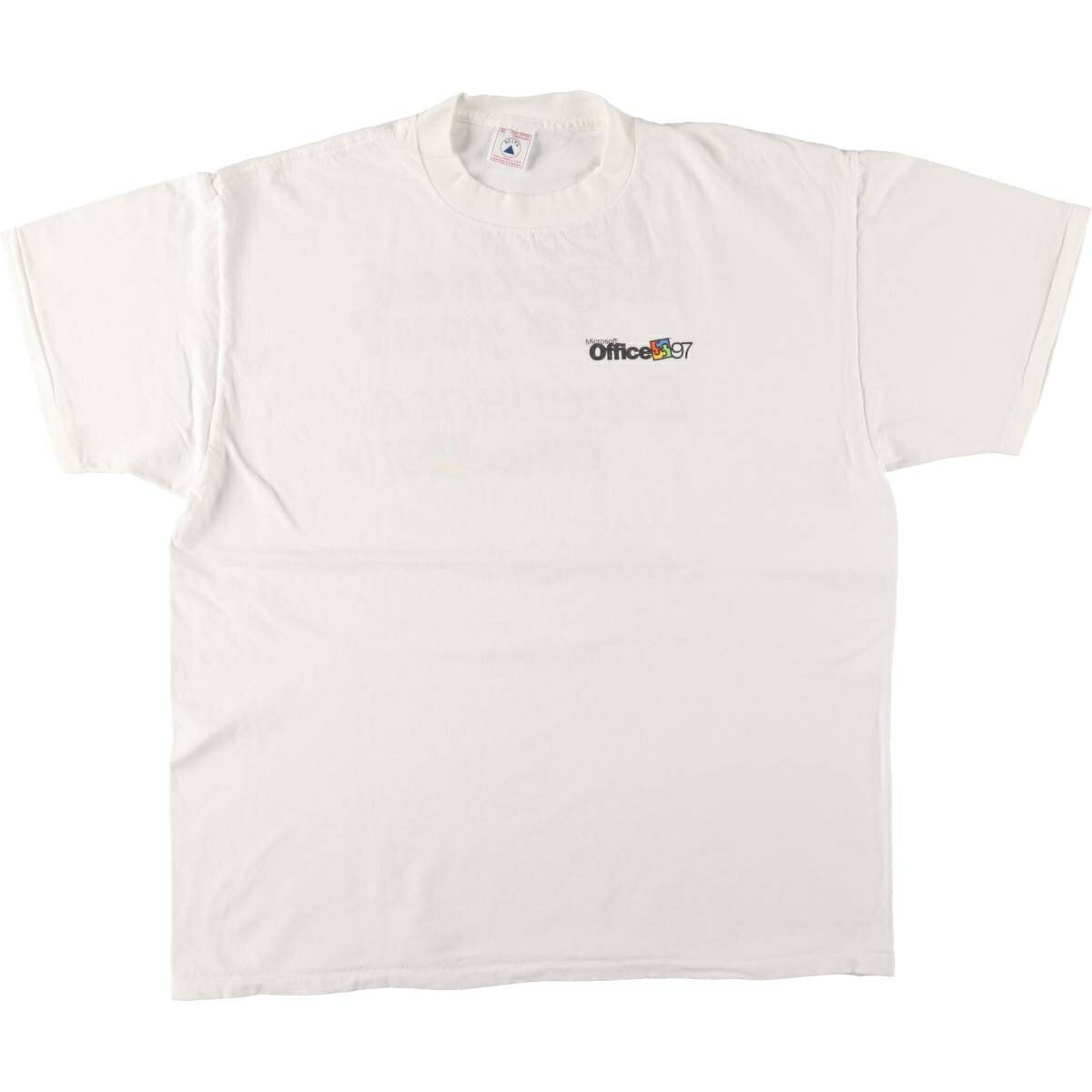 樂天商城 - 古着 90'S デルタ DELTA Microsoft マイクロソフト アドバタイジングTシャツ USA製 メンズXL相当 ヴィンテージ /eaa566749 【中古】 【250718】
