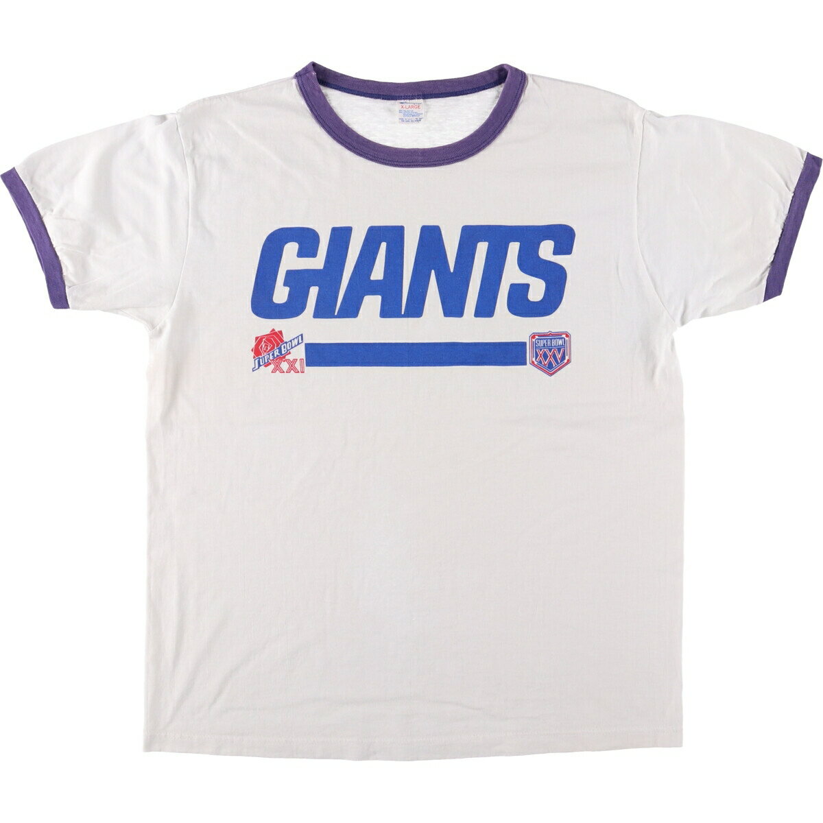 ✅️ USA製 ビンテージ NFL ジャイアンツ Tシャツ 総柄 アメフト L ✅️ USA製 ビンテージ NFL ジャイアンツ Tシャツ 総柄 アメフト L