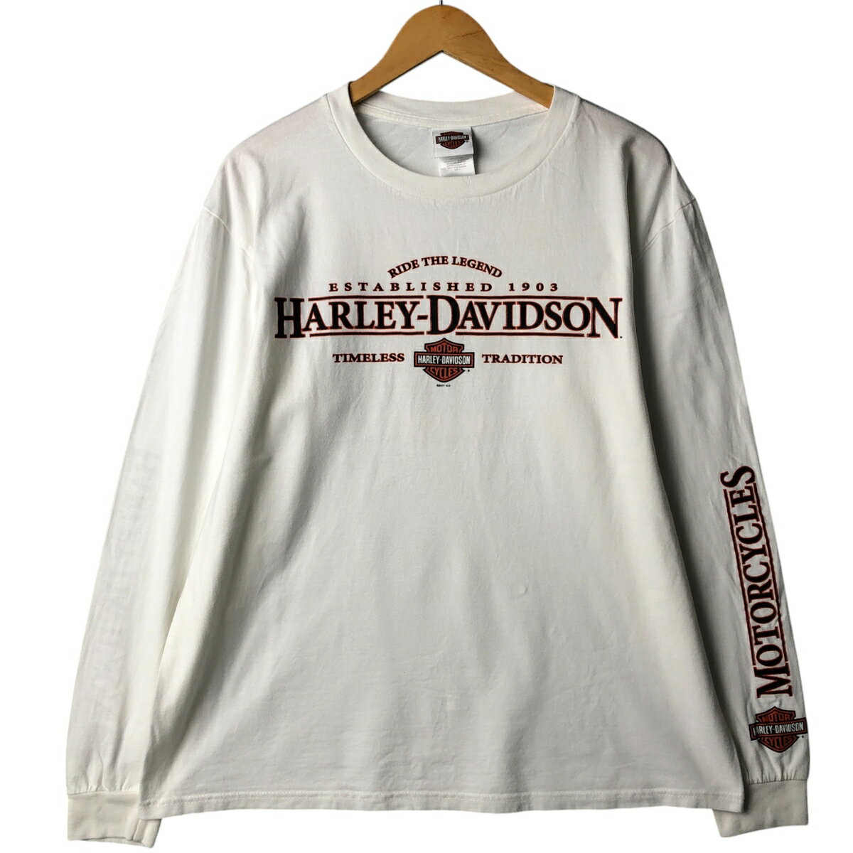 樂天商城 - 古着 ハーレーダビッドソン Harley-Davidson ロングTシャツ ロンT メンズL相当 /eaa566773 【中古】 【250716】 【SS2603_30】