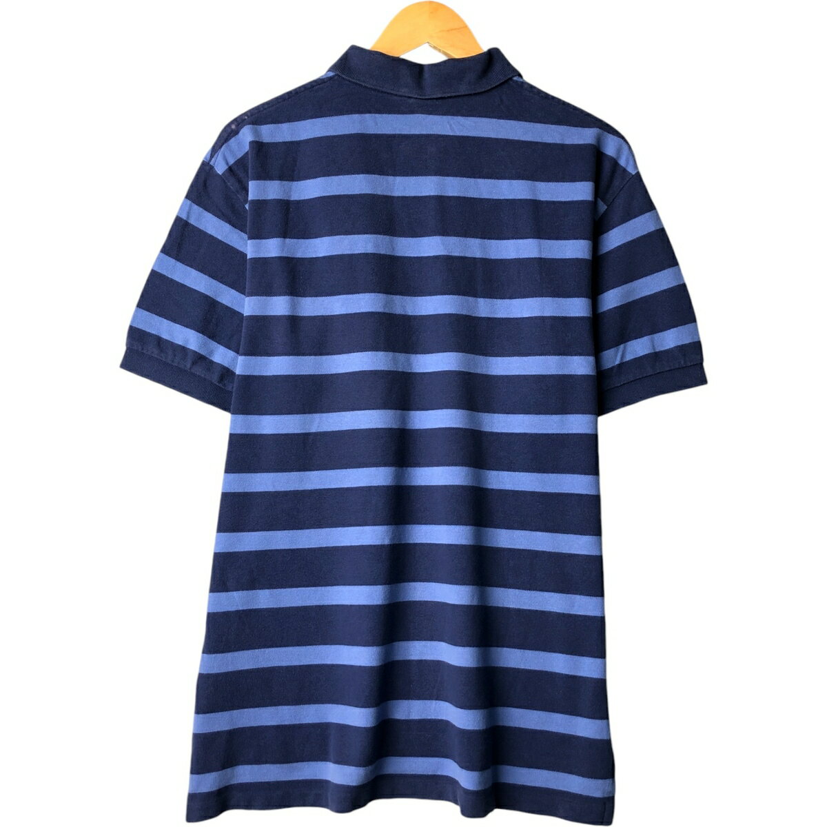 古着 ラルフローレン Ralph Lauren POLO by Ralph Lauren 半袖 ボーダー ポロシャ...