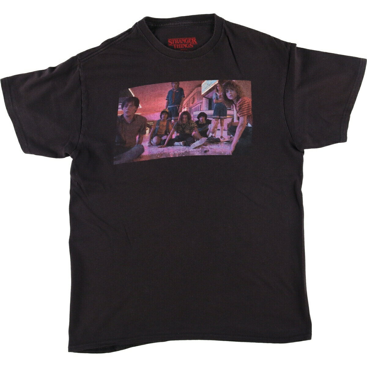 Rakuten - 古着 STRANGER THINGS ストレンジャーシングス 映画 ムービーTシャツ メンズM相当 /eaa566881 【中古】 【250713】