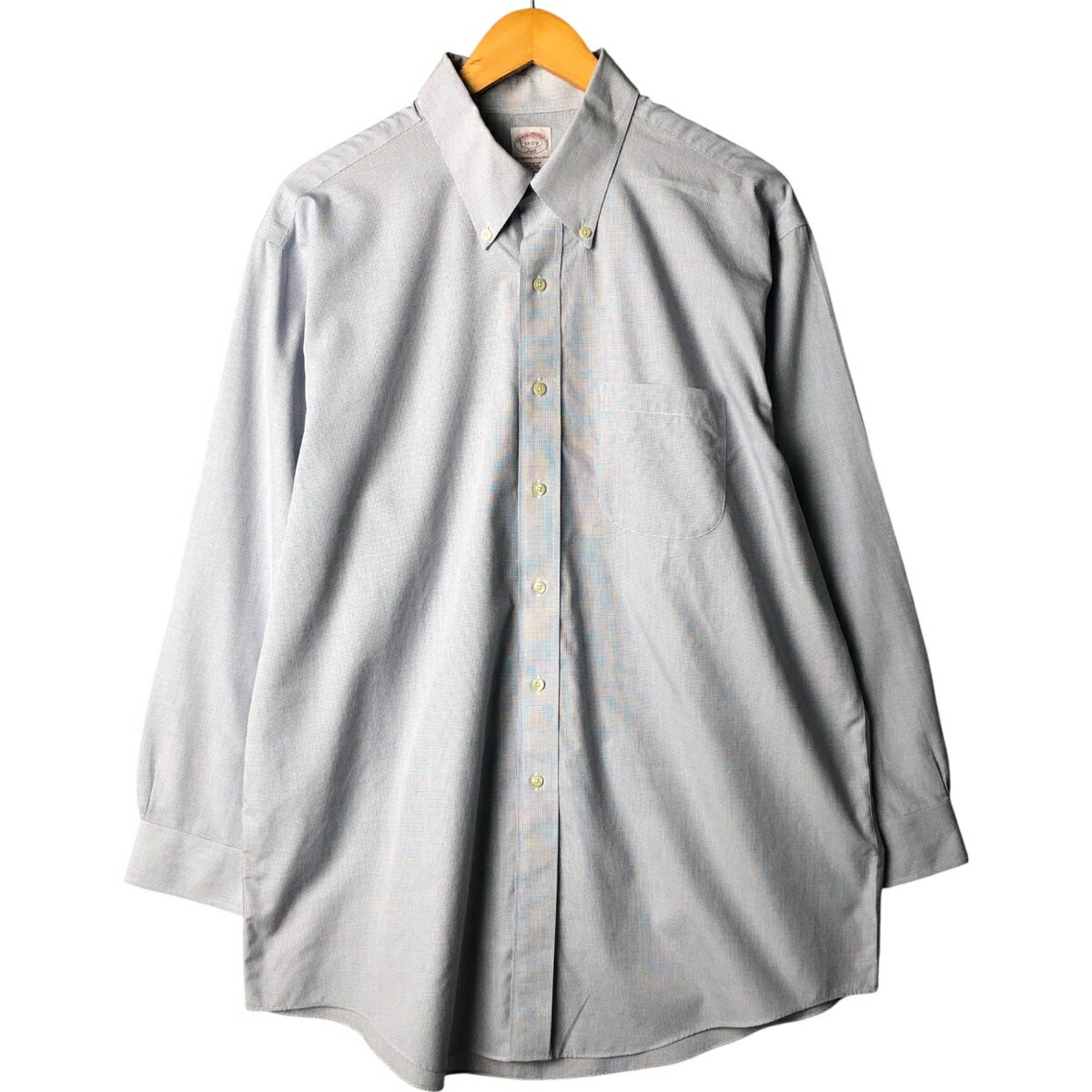 古着 ブルックスブラザーズ Brooks Brothers 346 長袖 ボタンダウンチェックシャツ メンズXL相当 /eaa566930 【中古】 【250719】 【ss..