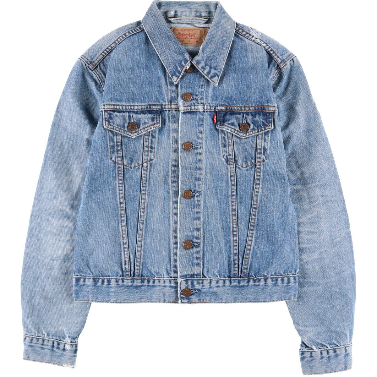 古着 リーバイス Levi's 70590 ユーロモデル デニムジャケット Gジャン レディースM相当 /eaa566962 【中古】 【250904】 【Elulu/エルル】 【SS2603_10】 ブルー系 春秋冬
