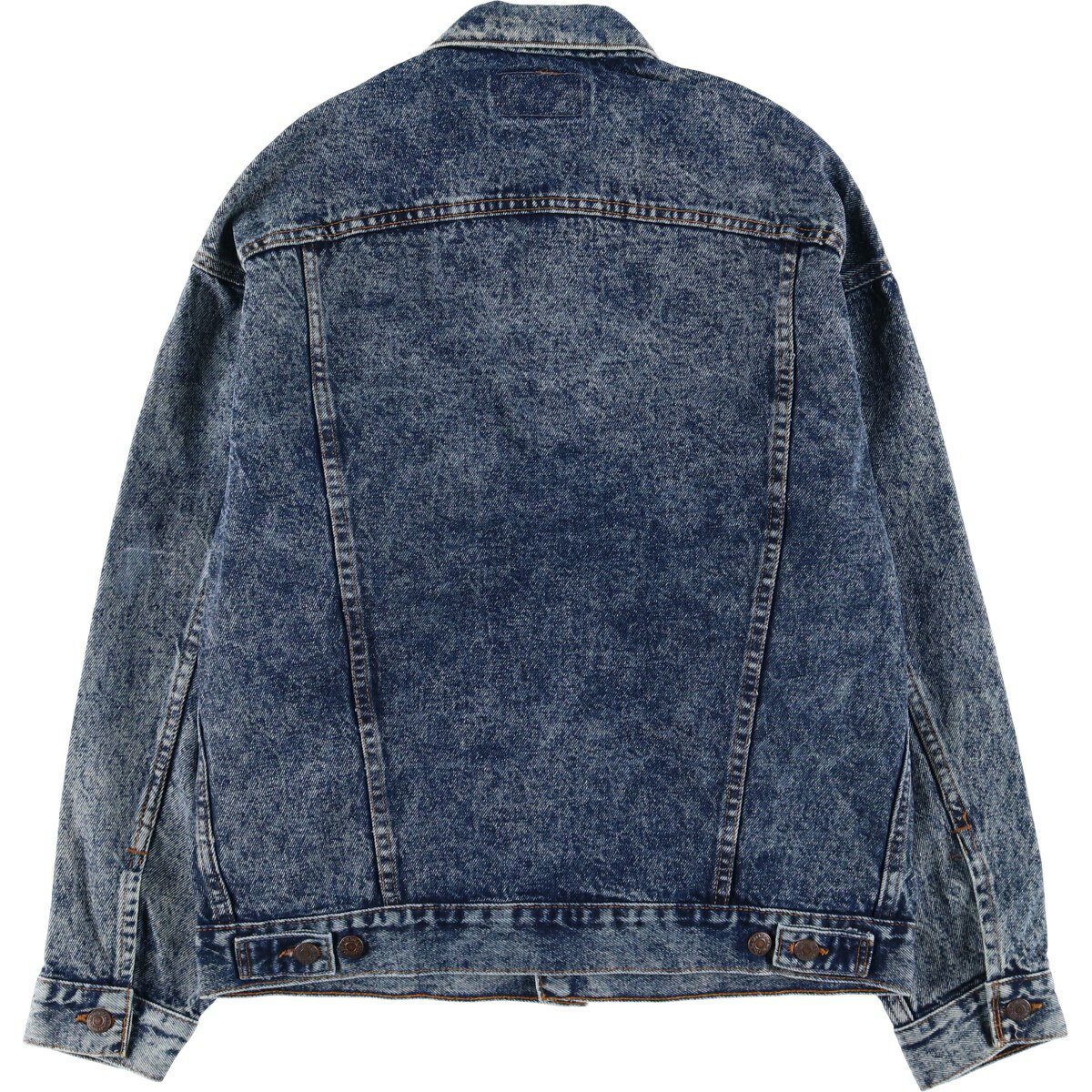 古着 90'S リーバイス Levi's 70507-0227 ケミカルウォッシュ デニムジャケット Gジャン USA製 メンズM相当 ヴィンテージ /eaa566970 【中古】 【250715】