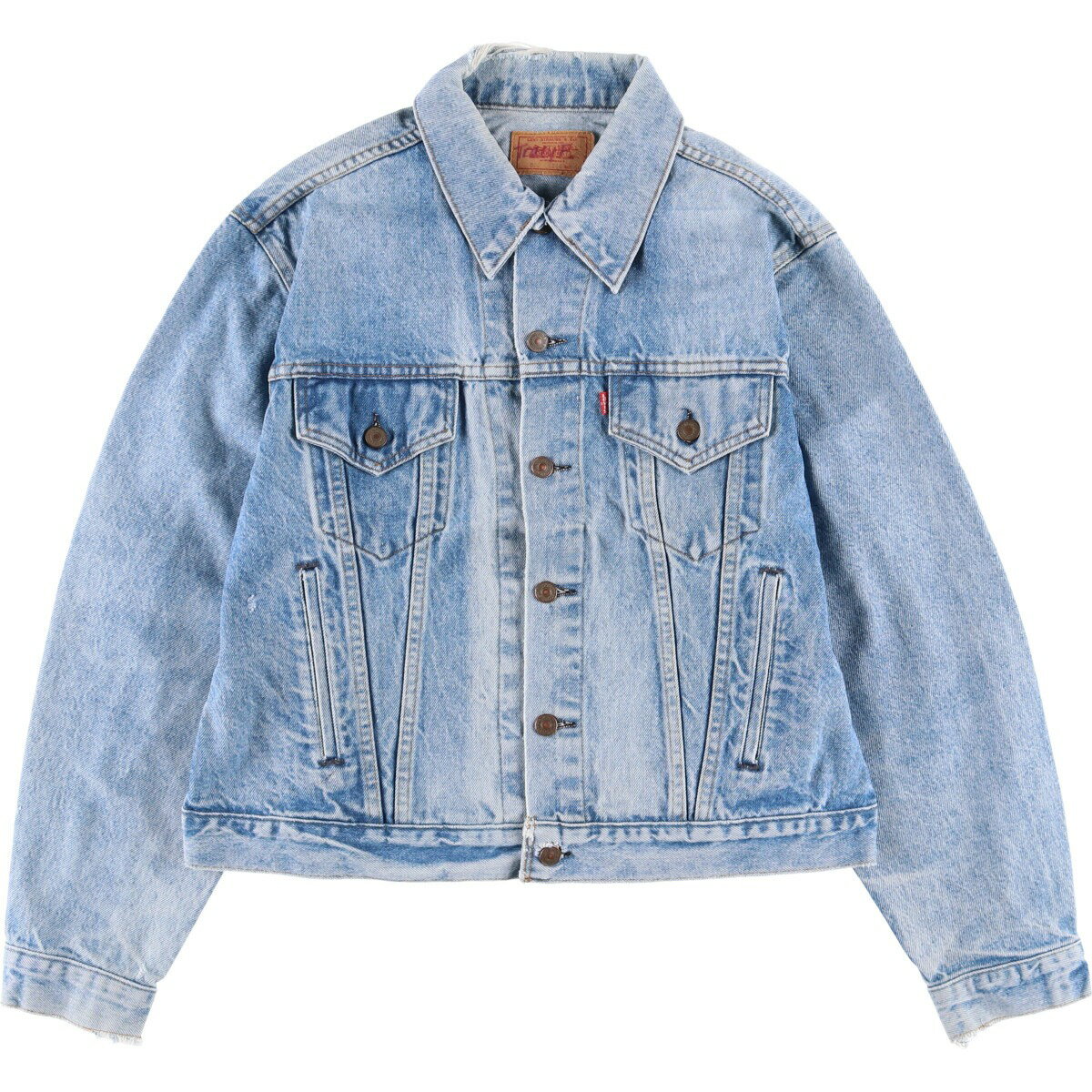 古着 80~90'S リーバイス Levi's 73506-0216 デニムジャケット Gジャン USA製 メンズXL相当 ヴィンテージ /eaa566982 【中古】 【250725】 【ss2601_10】