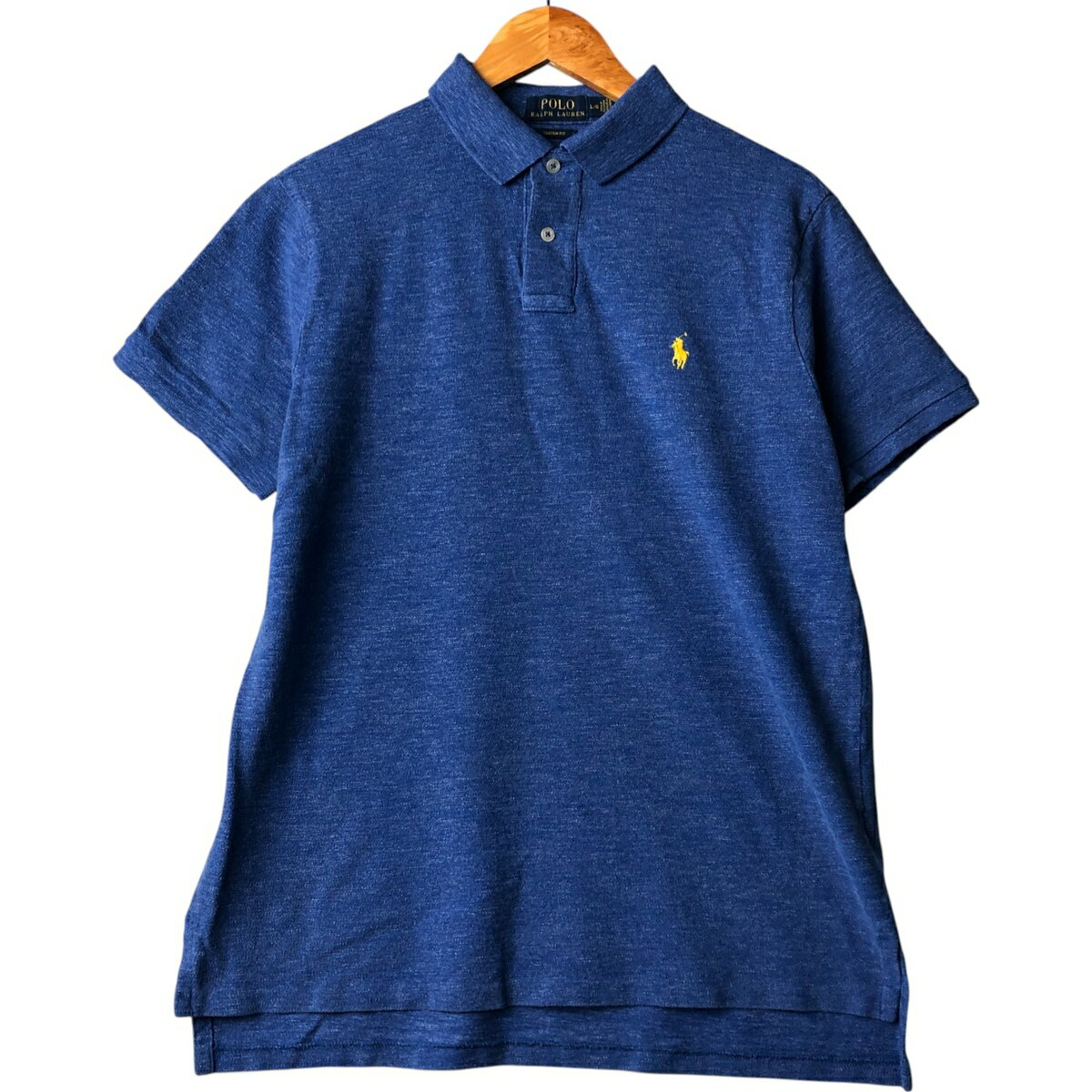 樂天商城 - 古着 ラルフローレン Ralph Lauren POLO RALPH LAUREN CUSTOM FIT 半袖 ポロシャツ メンズL相当 /eaa567034 【中古】 【250719】