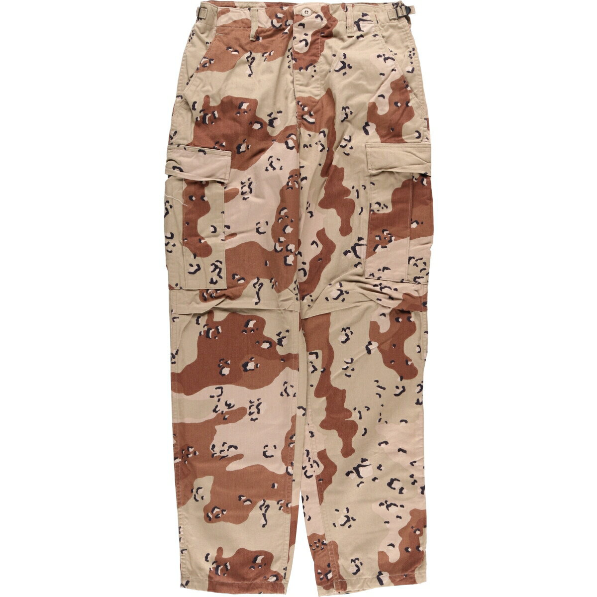 古着 90'S 米軍実品 迷彩柄 6C デザートチョコチップカモ ミリタリー カーゴパンツ コンバットパンツ U..