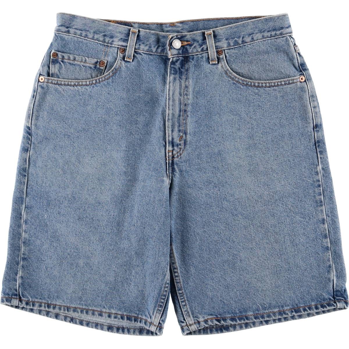 古着 リーバイス Levi's 550 デニムショーツ ハーフパンツ ジョーツ メンズw34相当 /eaa567177 【中古】 【250718】 【SS2603_30】 ブルー系 春夏秋