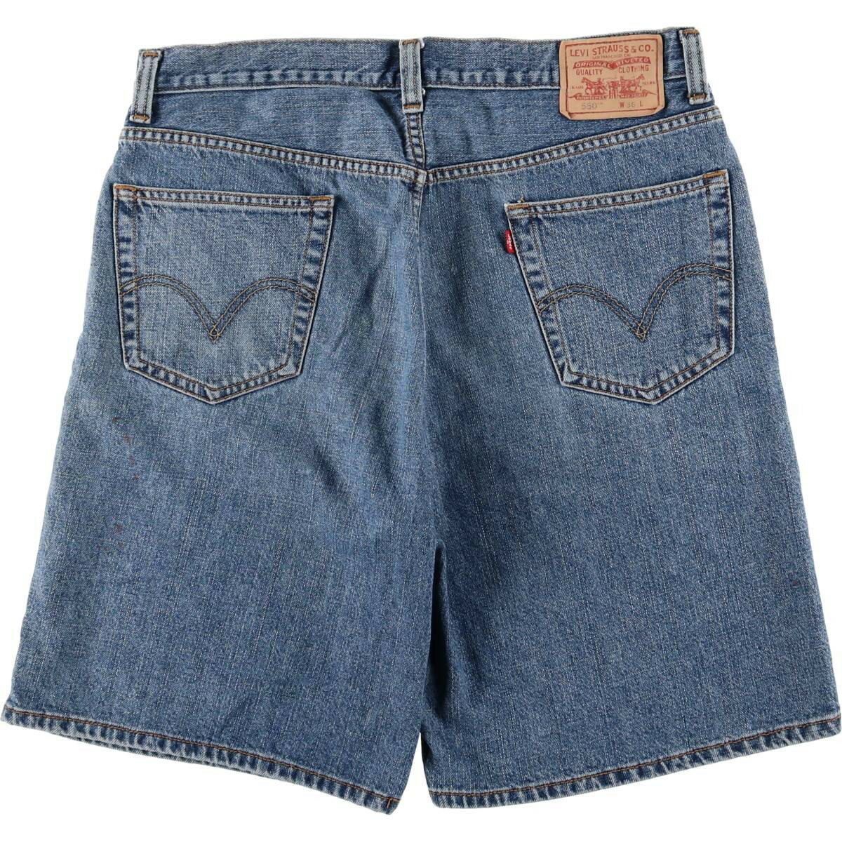 古着 リーバイス Levi's 550 RELAXED FIT デニムショーツ ハーフパンツ ジョーツ メンズw36相当 /eaa567179 【中古】 【250718】