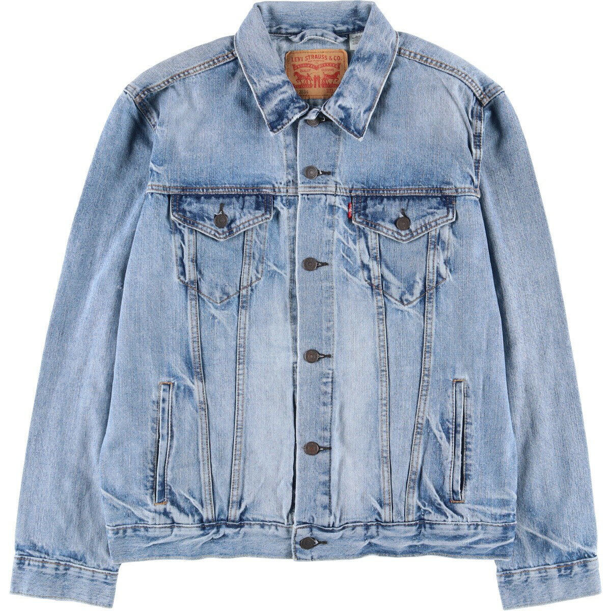 古着 リーバイス Levi's デニムジャケット Gジャン メンズL相当 /eaa567208 【中古】 【250716】 【ss2601_10】