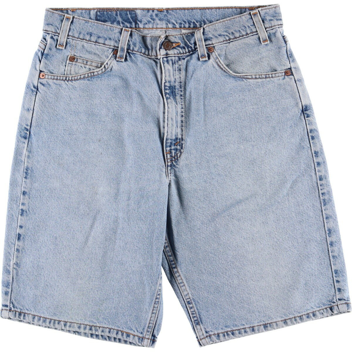 古着 90'S リーバイス Levi's 550 RELAXED FIT オレンジタブ デニムショーツ ハーフパンツ ジョーツ メンズw32相当 ヴィンテージ /eaa567240 【中古】 【250721】