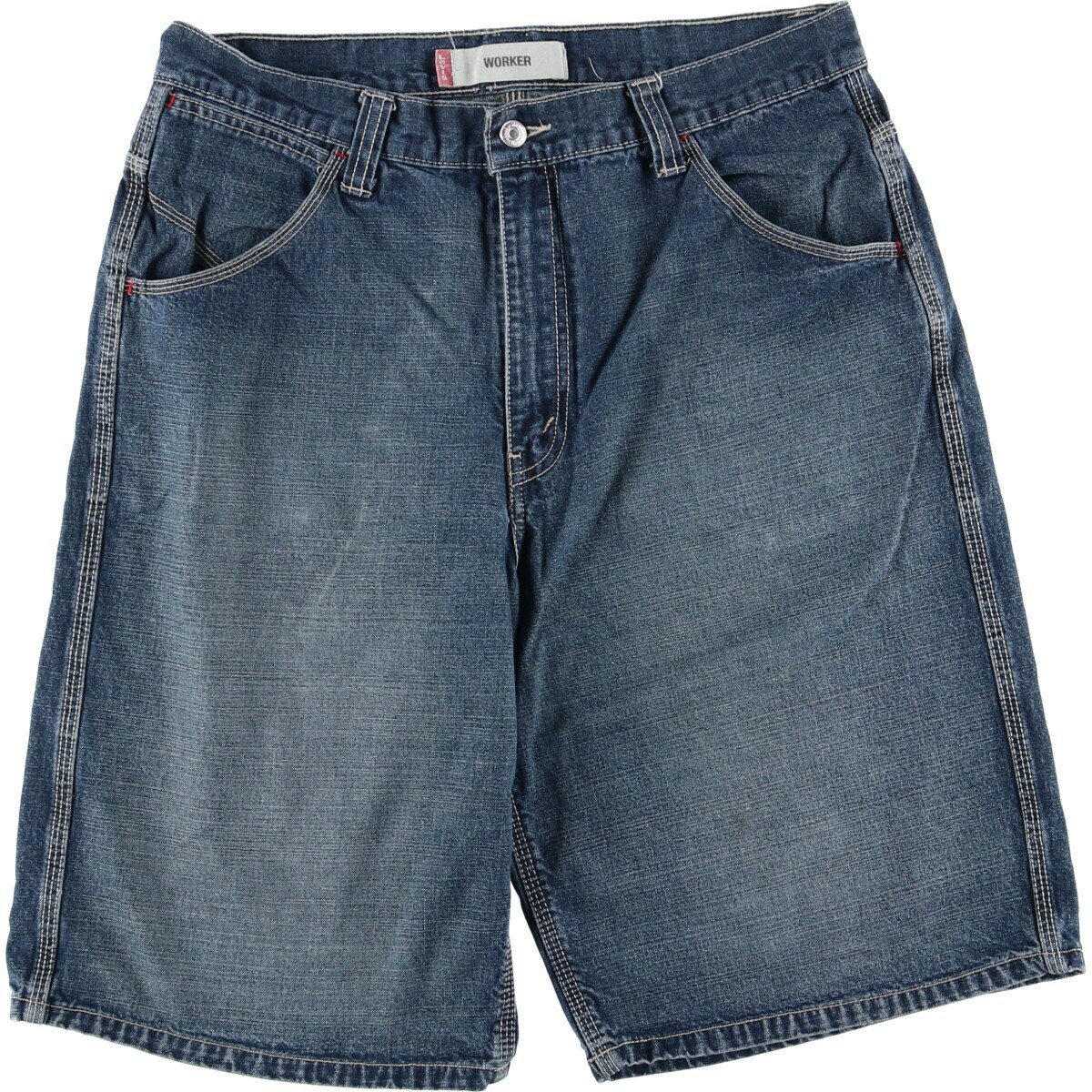 古着 リーバイス Levi's WORKER デニムショーツ ハーフパンツ ジョーツ メンズw34相当 /eaa567242 【中古】 【250721】