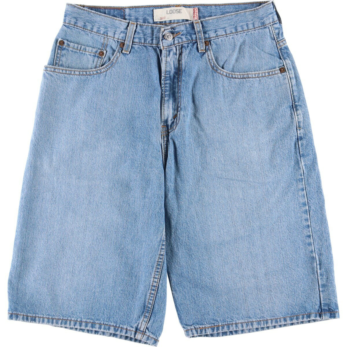 古着 リーバイス Levi's 569 LOOSE デニムショーツ ハーフパンツ ジョーツ メンズw31相当 /eaa567255 【中古】 【250721】 【SS2603_30】 ブルー系 春夏秋