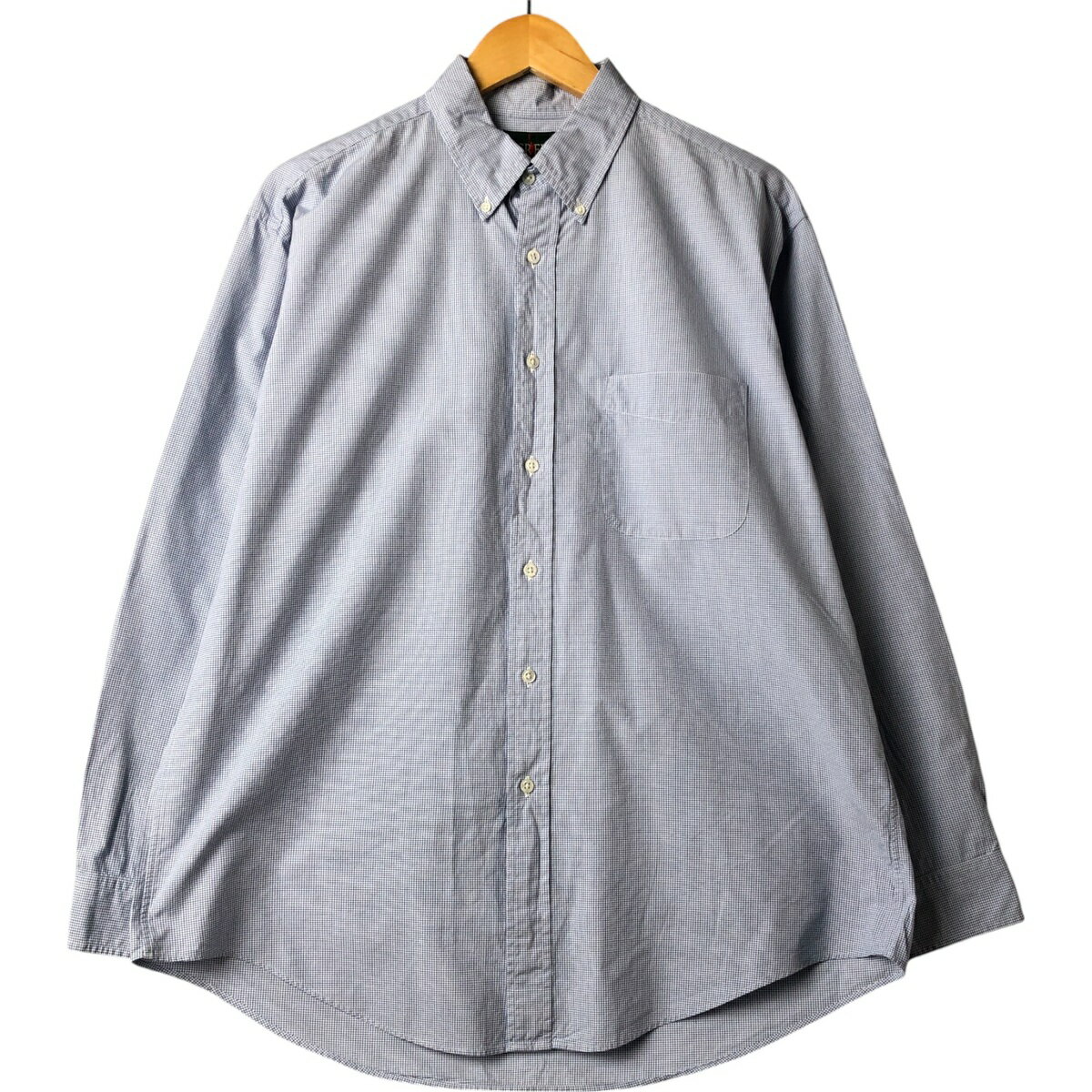 古着 90'S ジェイクルー J.Crew 長袖 ボタンダウンチェックシャツ メンズL相当 ヴィンテージ /eaa567412 【中古】 【250718】