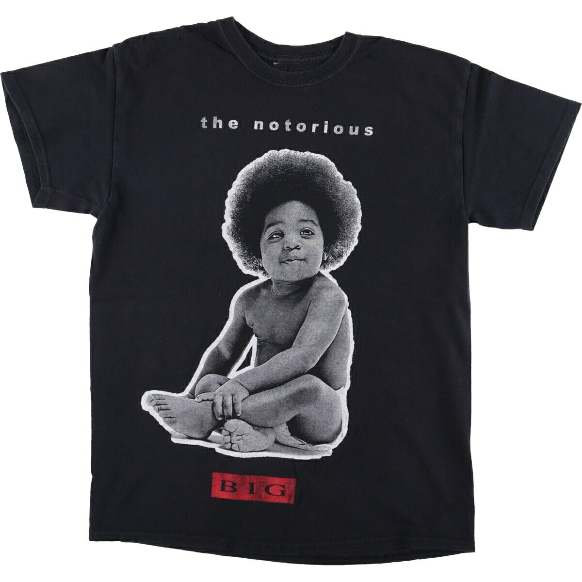 樂天商城 - 古着 THE NOTORIOUS BIG ノトーリアス B.I.G. ラップTシャツ ラップT メンズXL相当 /eaa567598 【中古】 【250731】 【SS2603_10】 ブラック系 春夏秋