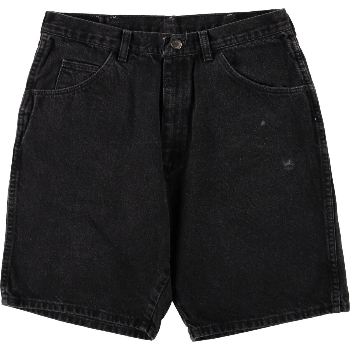 古着 ラングラー Wrangler ブラックデニムショーツ ショートパンツ メンズw32相当 /eaa567611 【中古】 【250718】