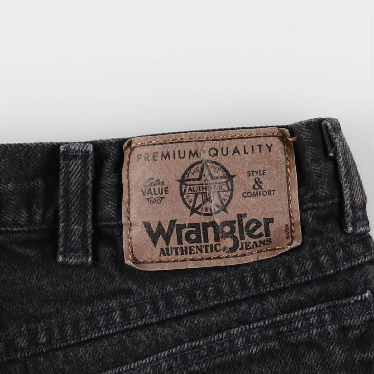 古着 ラングラー Wrangler ブラックデニムショーツ ショートパンツ メンズw32相当 /eaa567611 【中古】 【250718】