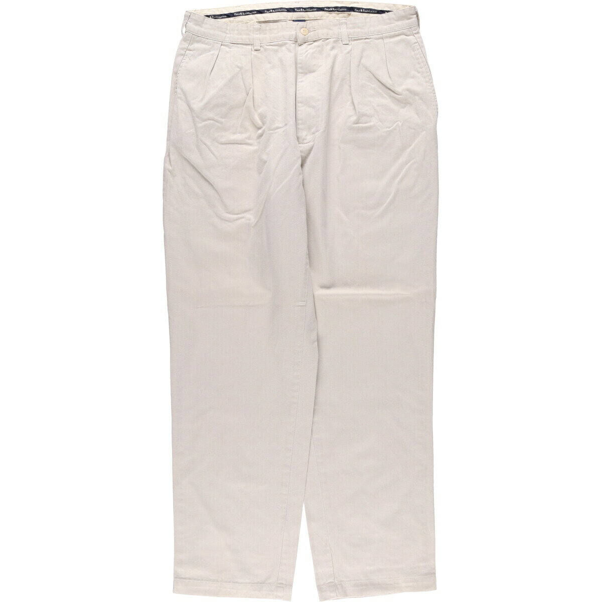 Rakuten - 古着 ラルフローレン Ralph Lauren POLO RALPH LAUREN ツータック チノパンツ メンズw35相当 /eaa567632 【中古】 【250719】 【SS2603_10】