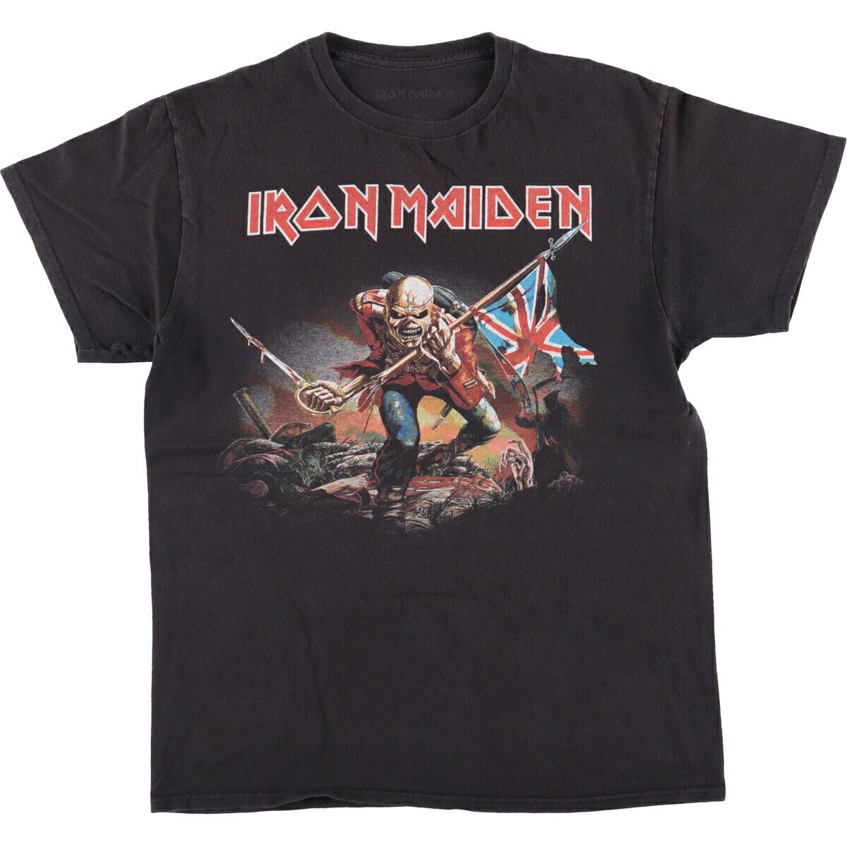 Other - 古着 IRON MAIDEN アイアンメイデン バンドTシャツ バンT メンズM相当 /eaa567870 【中古】 【250721】 【SS2603_10】 ブラック系 春夏秋