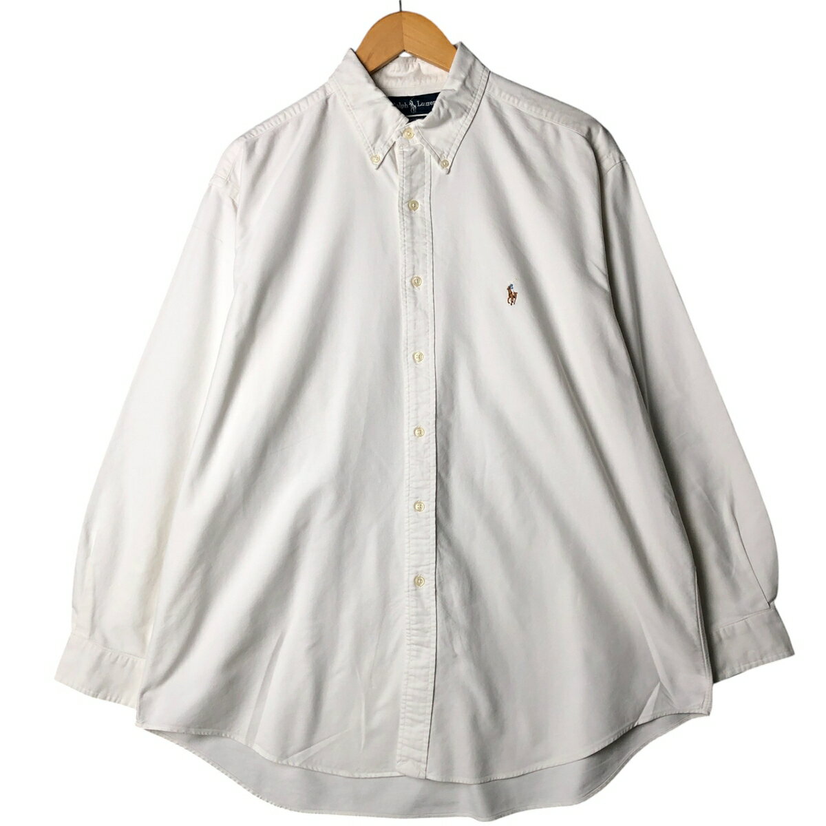 古着 ラルフローレン Ralph Lauren YARMOUTH 長袖 ボタンダウンシャツ メンズXL相当 /eaa567967   【SS2606_10