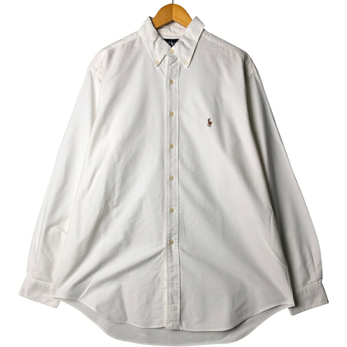 古着 ラルフローレン Ralph Lauren YARMOUTH 長袖 ボタンダウンシャツ メンズL相当 /eaa567969   【SS2606_10