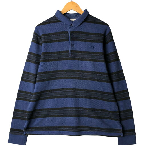 古着 ラコステ LACOSTE 長袖 ボーダー ポロシャツ 6 メンズXL相当 /eaa568037 【中古】 【250725】 古着 ラコステ LACOSTE 長袖 ボーダー ポロシャツ 6 メンズXL相当 /eaa568037 【中古】 【250725】