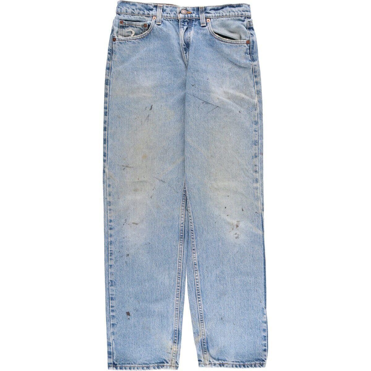 古着 リーバイス Levi's 565 LOOSE FIT WIDE LEG ストレートデニムパンツ メンズw31相当 /eaa568385 【中古】 【250720】 【SS2603_30】 ブルー系 春夏秋冬