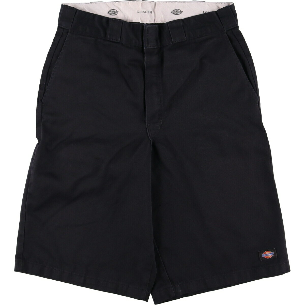 古着 ディッキーズ Dickies Loose Fit ワークショーツ ハーフパンツ メンズw32相当 /eaa568389 【中古】 【250720】 【SS2603_30】 ブラック系 春夏秋