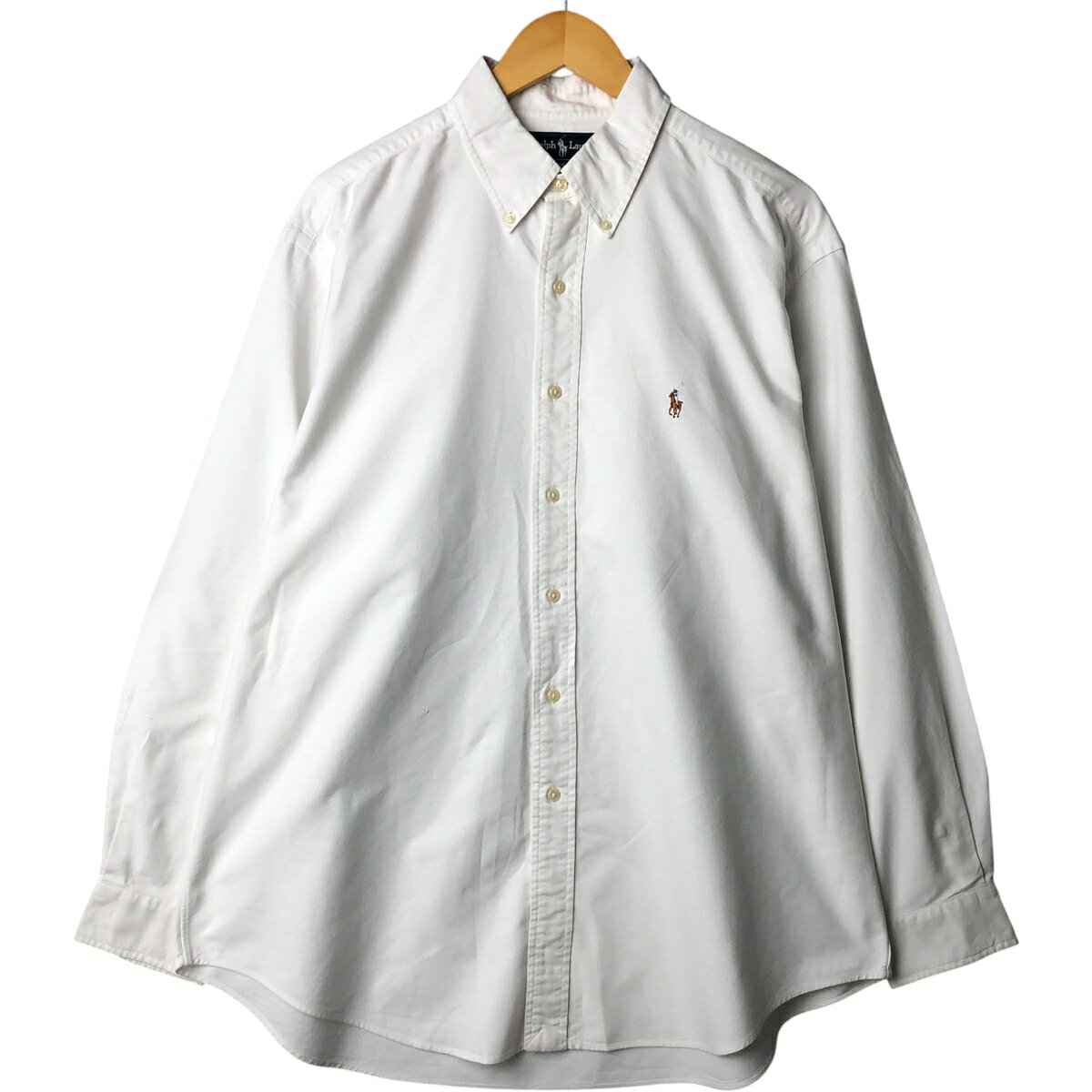 樂天商城 - 古着 ラルフローレン Ralph Lauren YARMOUTH 長袖 ボタンダウンシャツ メンズXL相当 /eaa568503 【中古】 【250725】 【SS2603_10】