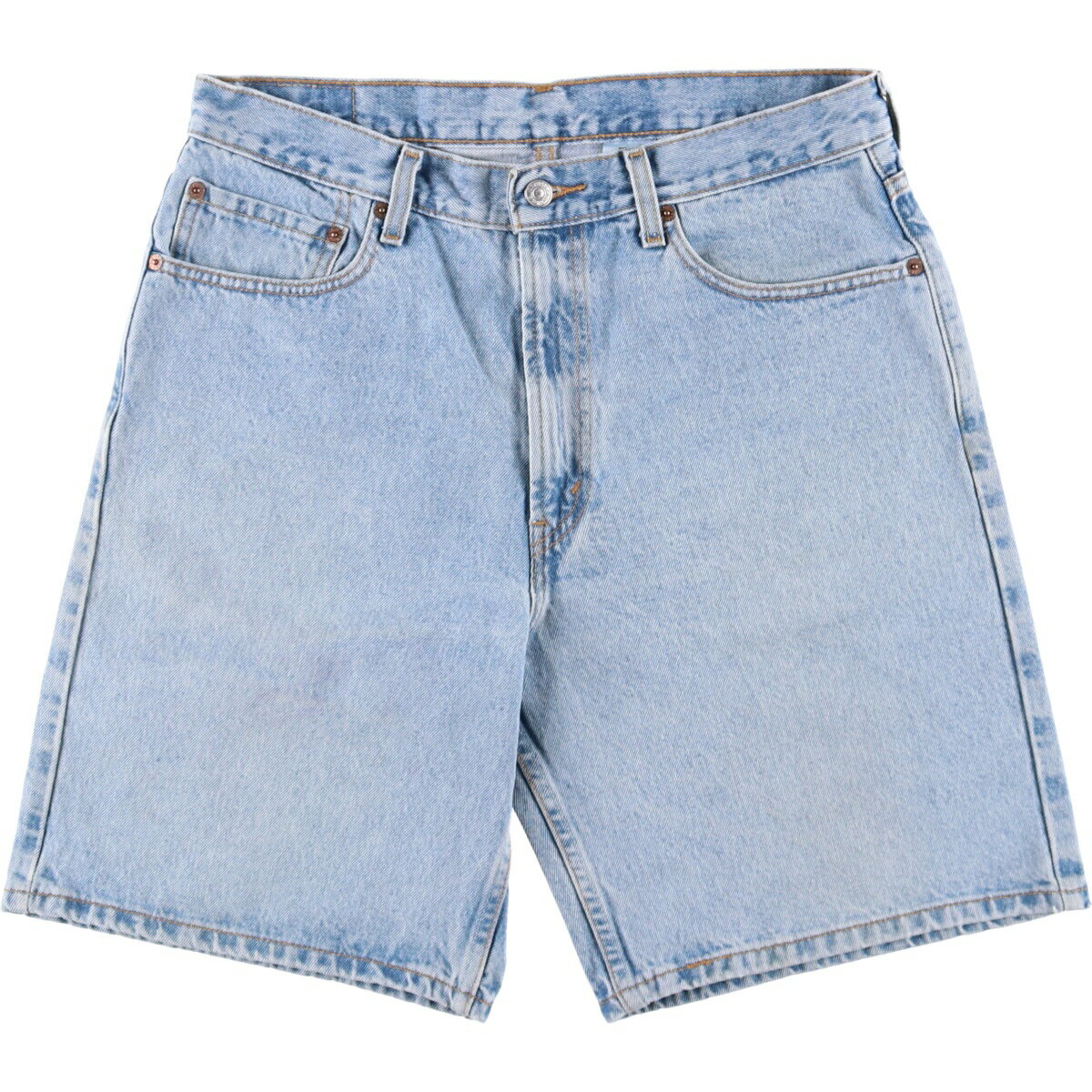 古着 リーバイス Levi's 550 RELAXED FIT デニムショーツ ショートパンツ メンズw34相当 /eaa568581 【中古】 【250728】 【SS2603_30】 ブルー系 春夏秋