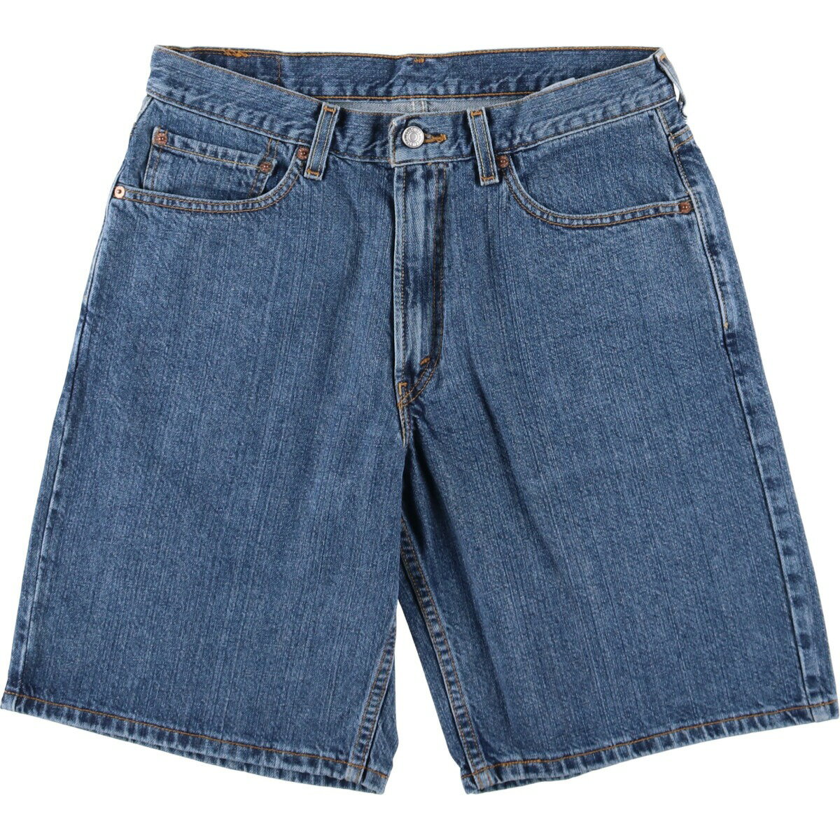 古着 リーバイス Levi's 550 RELAXED FIT デニムショーツ ショートパンツ メンズw33相当 /eaa568588 【中古】 【250728】 【SS2603_30】 ブルー系 春夏秋