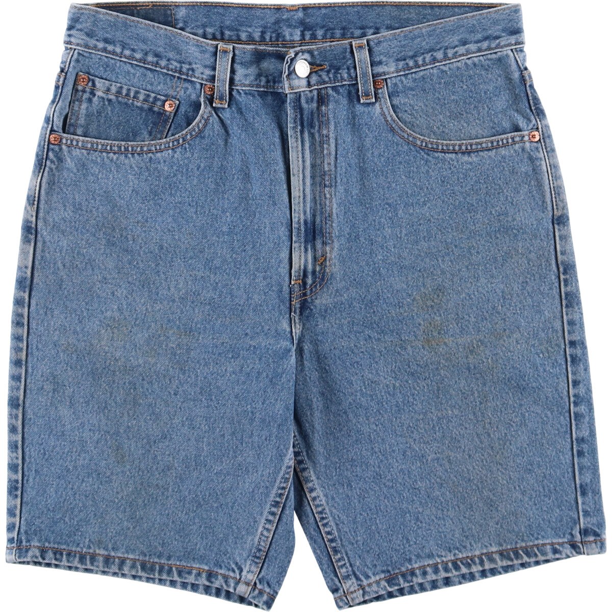 古着 リーバイス Levi's 505 REGULAR FIT デニムショーツ ショートパンツ メンズw34相当 /eaa568589 【中古】 【250728】 【SS2603_30】 ブルー系 春夏秋