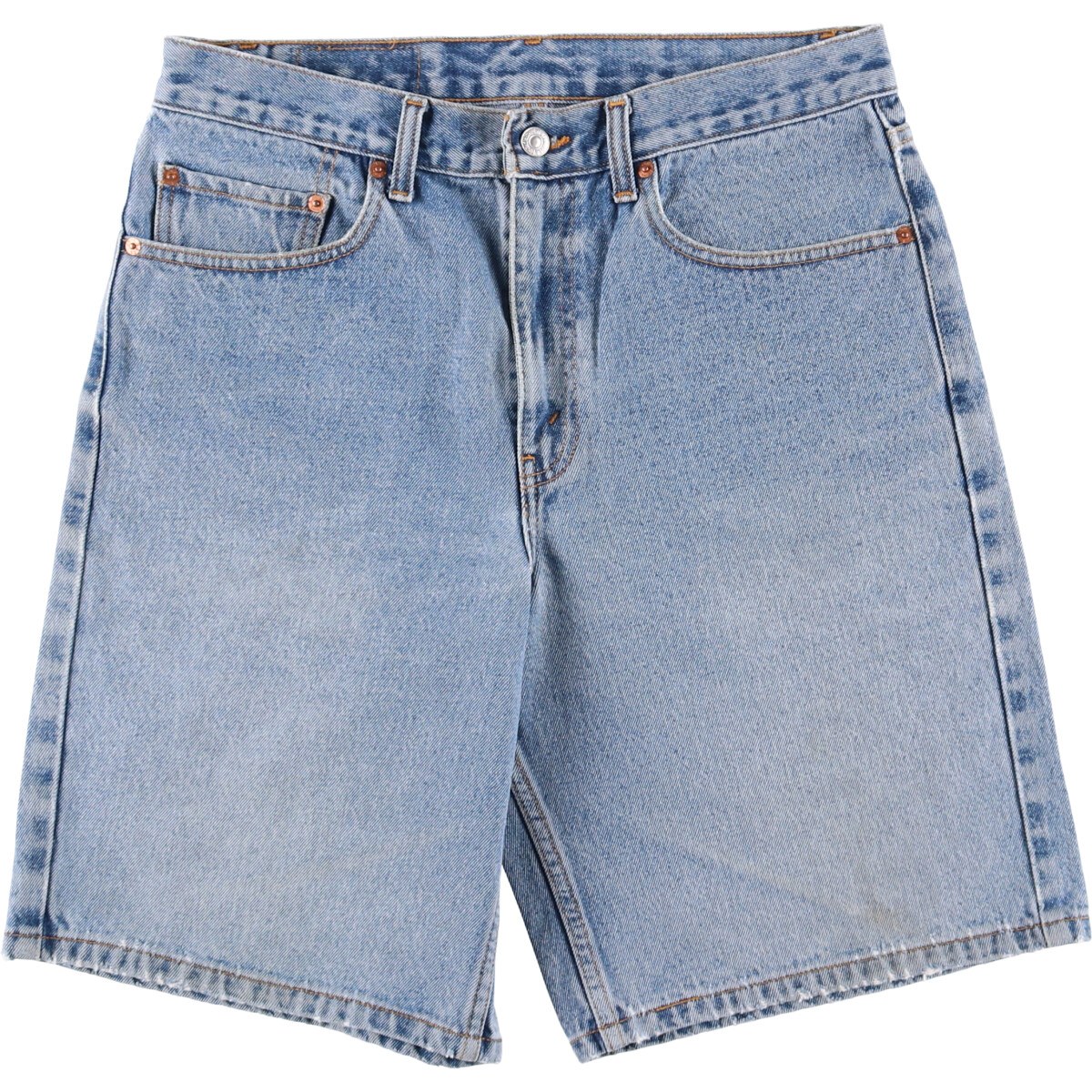 古着 リーバイス Levi's 550 REGULAR FIT デニムショーツ ハーフパンツ ジョーツ メンズw33相当 /eaa568592 【中古】 【250728】 【SS2603_30】 ブルー系 春夏秋