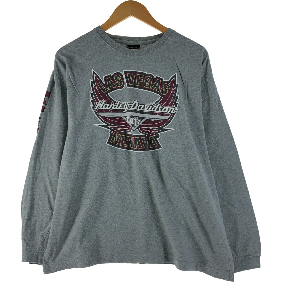 古着 ハーレーダビッドソン Harley-Davidson ロングTシャツ ロンT USA製 メンズXL相当 /eaa568670 【中古】 【250802】 【ss2601_10】