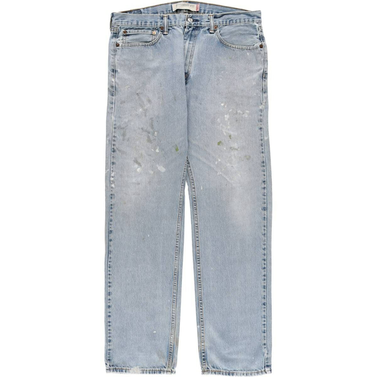 古着 リーバイス Levi's 505 STRAIGHT LEG テーパードデニムパンツ メンズw37相当 /eaa568909 【中古】 【250802】 【SS2603_30】 ブルー系 春夏秋冬