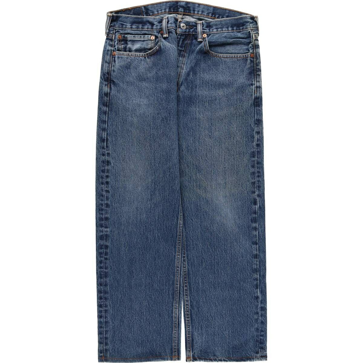 古着 リーバイス Levi's 505 テーパードデニムパンツ メンズw34相当 /eaa568912 【中古】 【250725】 【SS2603_30】 ブルー系 春夏秋冬