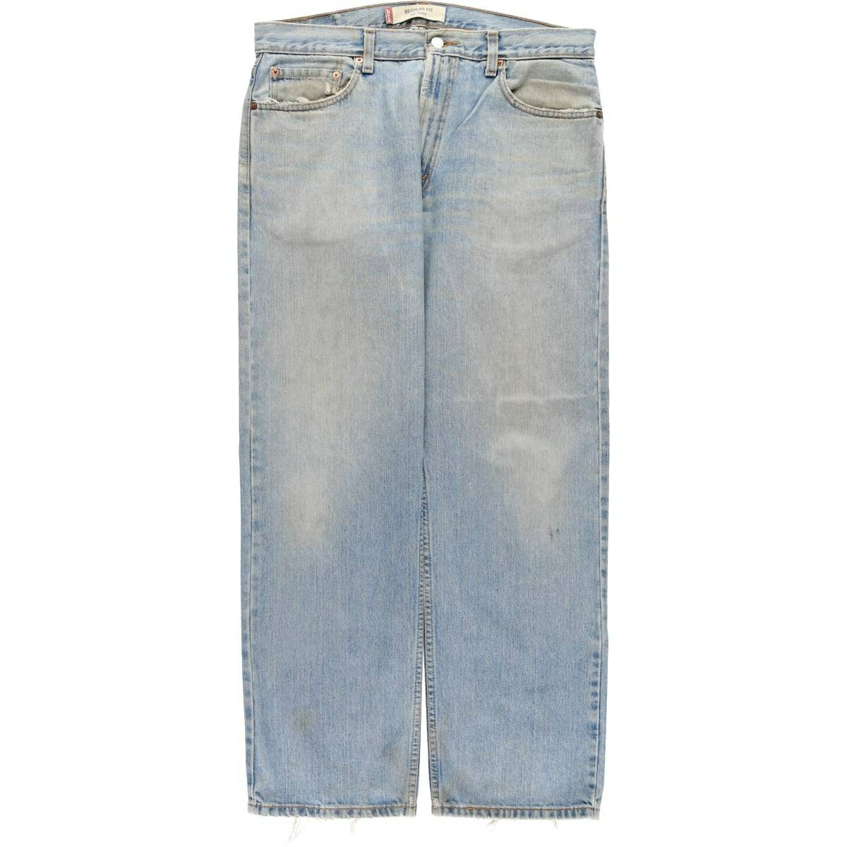 古着 リーバイス Levi's 505 REGULAR FIT テーパードデニムパンツ メンズw36相当 /eaa568913 【中古】 【250725】 【SS2603_30】 ブルー系 春夏秋冬