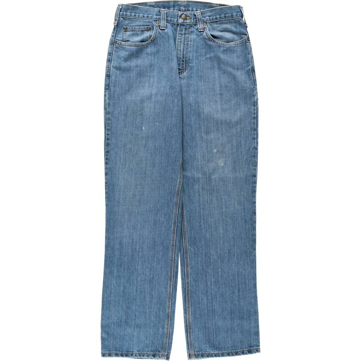 古着 カーハート Carhartt RELAXED FIT テーパードデニムパンツ メンズw32相当 /eaa569030  