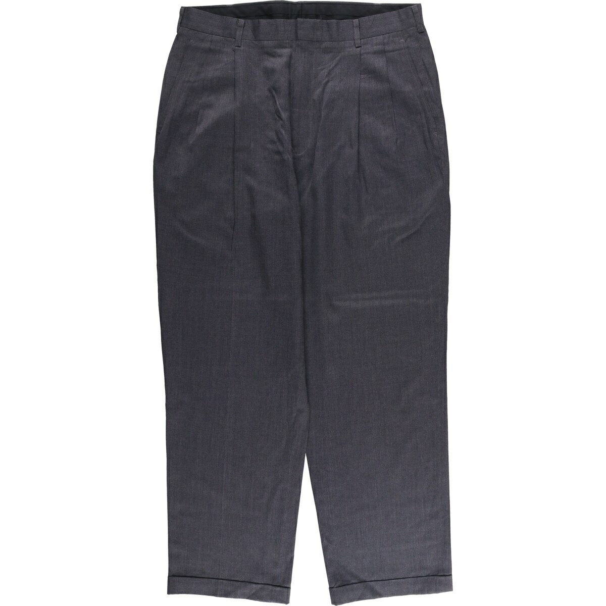 古着 ジョスエーバンク JOS.A.BANK TRAVELER'S COLLECTION ツータック ウールパンツ スラックス メンズw36相当 /eaa569112   【SS2606_30