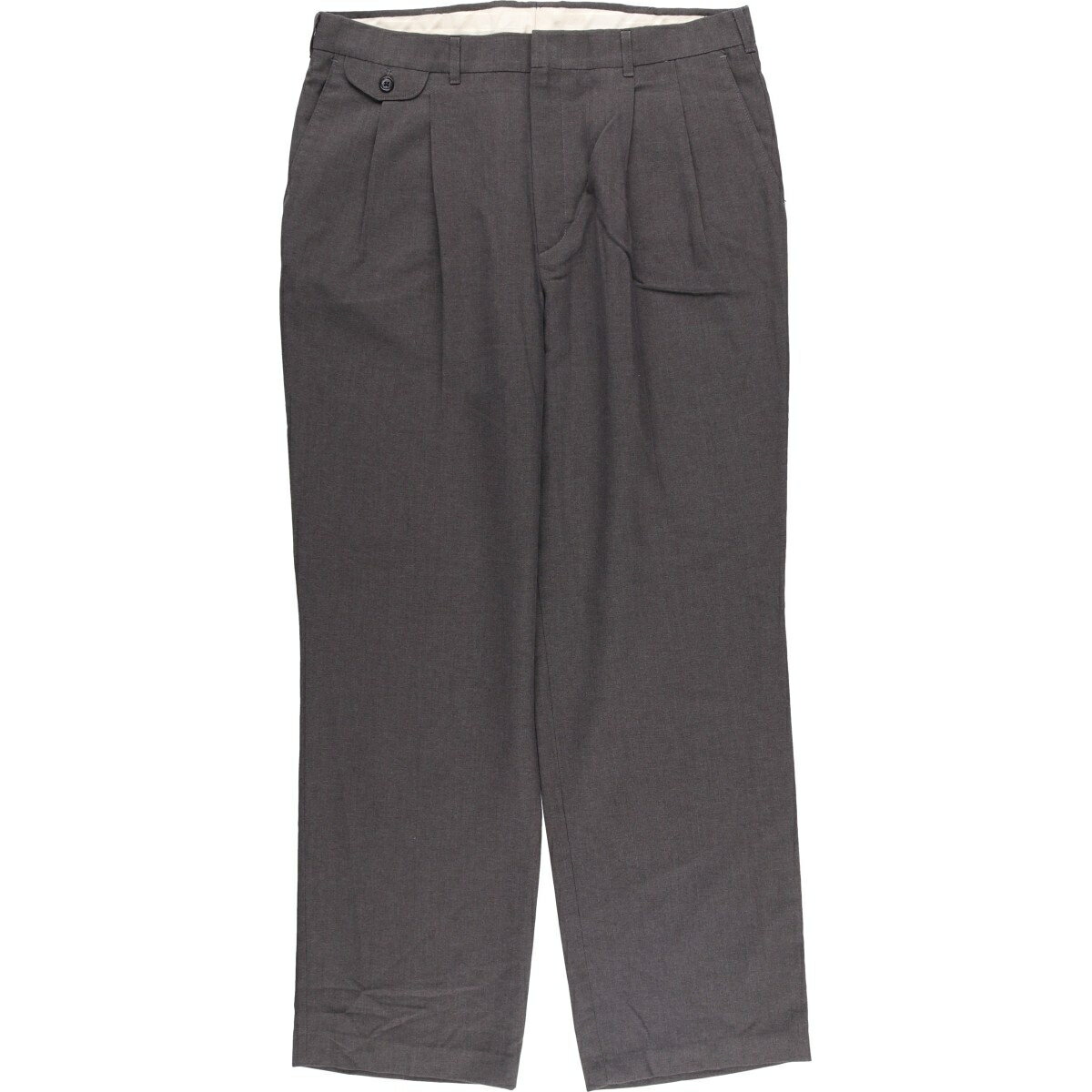 古着 ハガー HAGGAR ツータック スラックスパンツ メンズw37相当 /eaa569202   【SS2606_30